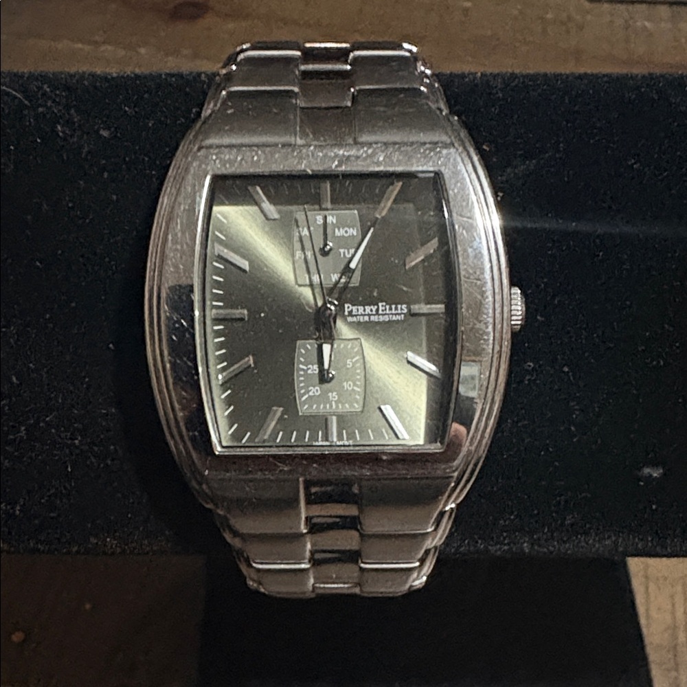 Perry Ellis Silver Watch